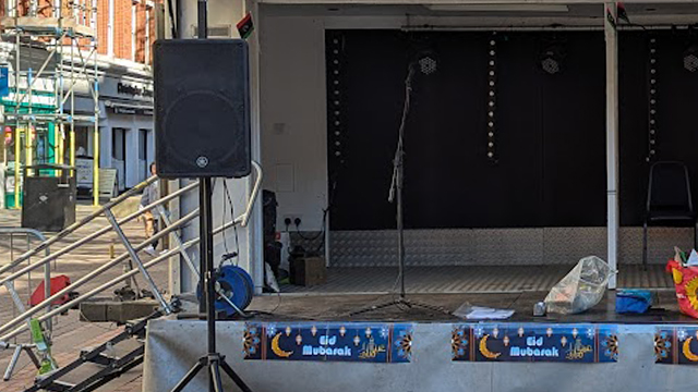 Eid celebrations sound engineering